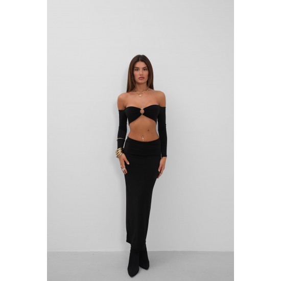 F44923509047479 SİYAH BLUZ