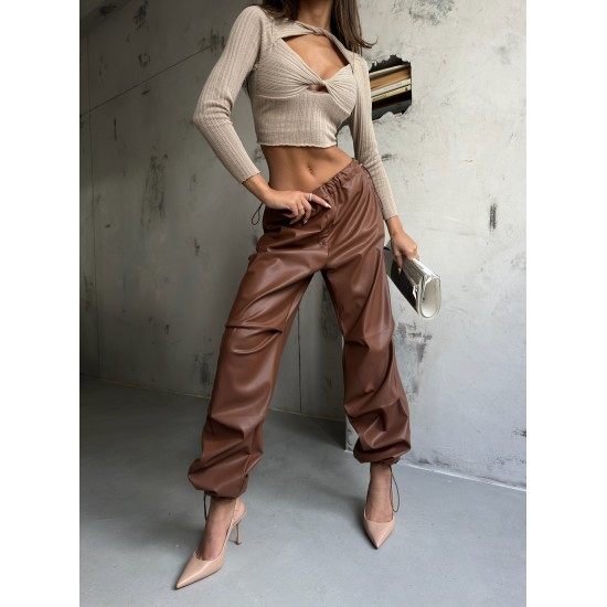 F44927086395575 KAHVERENGİ PANTOLON