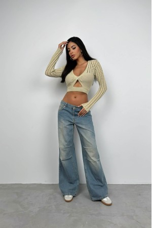 F44927110381751 BEJ BLUZ