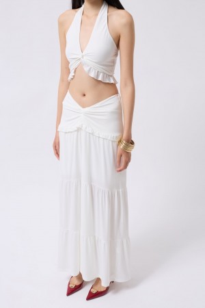 F44949606236343 Ecru SKIRT