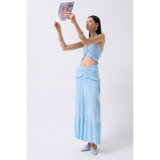 F44949607284919 BLUE SKIRT