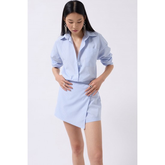 F44949616427191 BLUE SKIRT