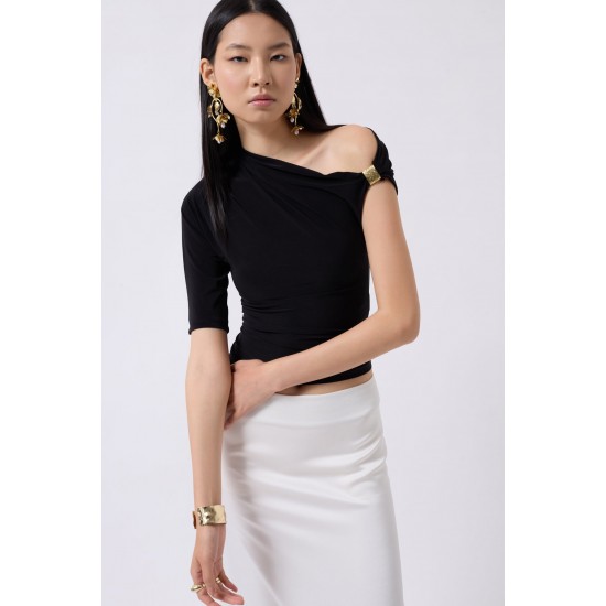 F44950075310263 SİYAH BLUZ