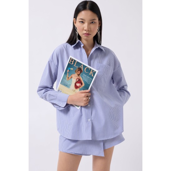 F44950163718327 "NAVY BLUE" SHIRT