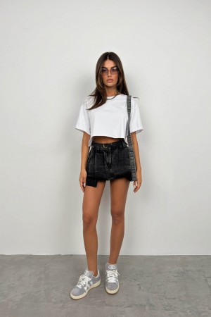 F44955401224375 GRİ ETEK