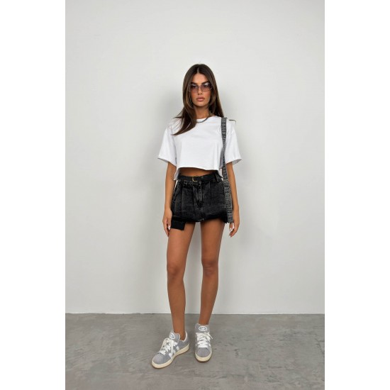 F44955401224375 GRİ ETEK