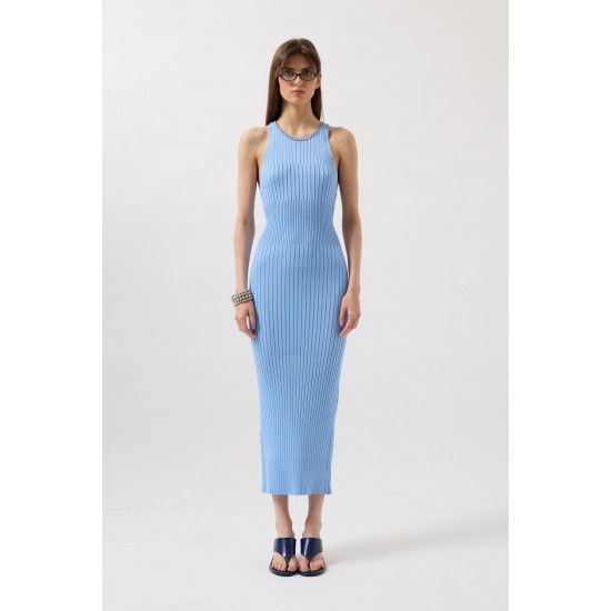 F44986768654519 MAVİ ELBİSE