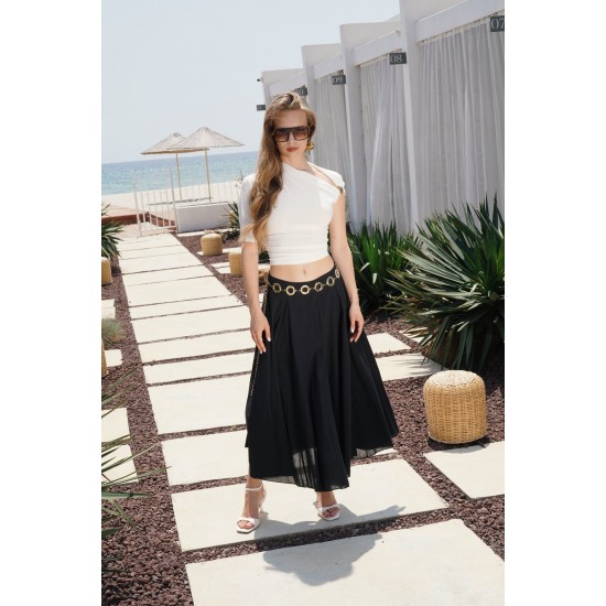 F45008233300151 SİYAH ETEK