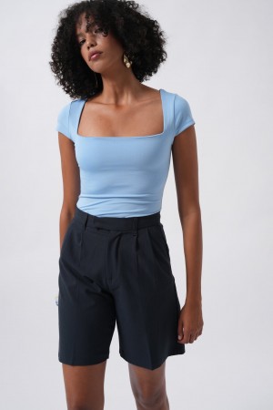 F45015024402615 MAVİ BLUZ