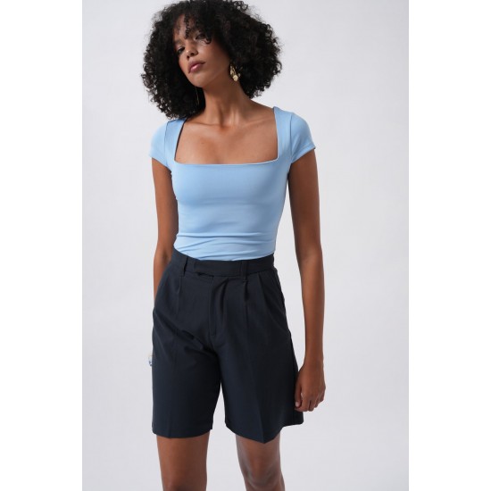 F45015024500919 MAVİ BLUZ