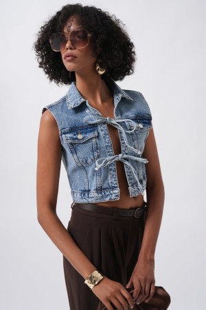 F45020205646007 MAVİ YELEK