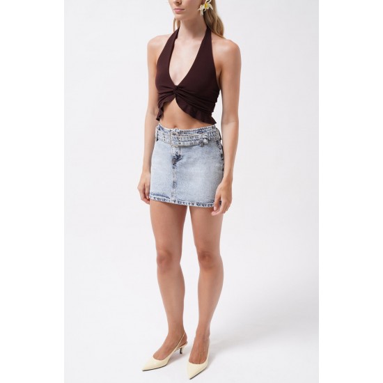 F45038487601335 MAVİ ETEK