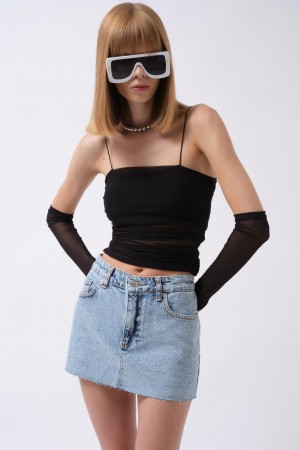 F45098428465335 MAVİ ETEK