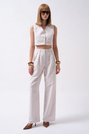 F45098610098359 BEYAZ PANTOLON