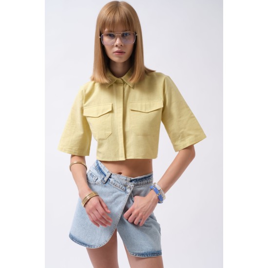 F45098610917559 YELLOW SHIRT