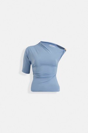 F45131352768695 MAVİ BLUZ