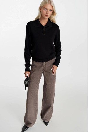 F45332829896887 SİYAH BLUZ