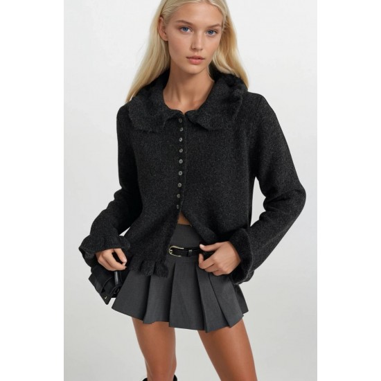 F45335202791607 SİYAH ETEK