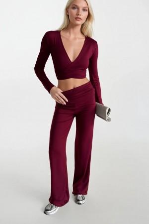 F45393431822519 BORDO PANTOLON