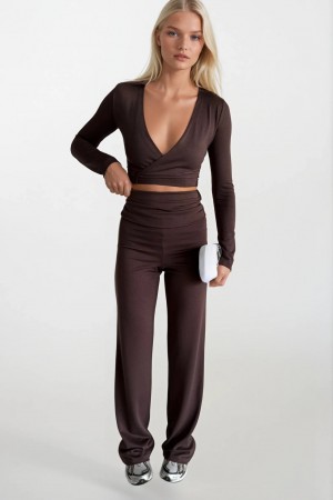 F45393433297079 BROWN TROUSERS