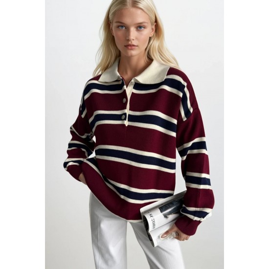 F45424273096887 BORDO BLUZ