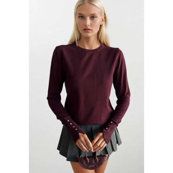 F45456417128631 BORDO BLUZ