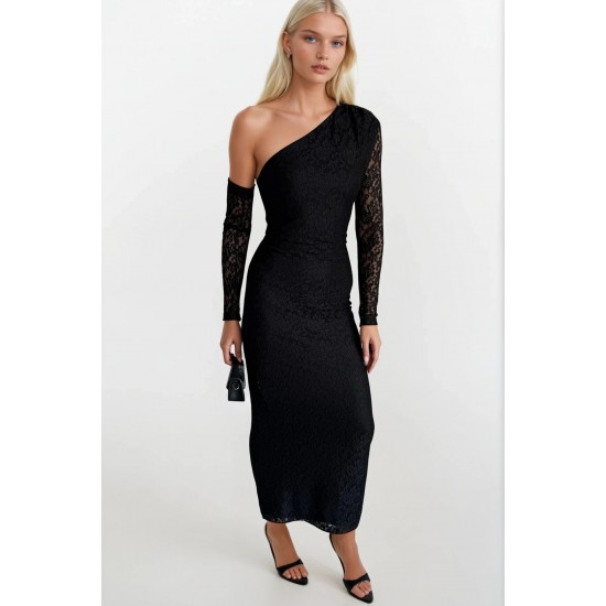 F45478363988151 SİYAH ELBİSE