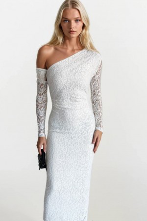 F45478364741815 BEYAZ ELBİSE