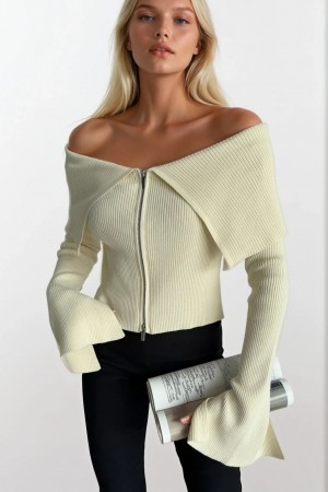 F45520979394743 EKRU BLUZ