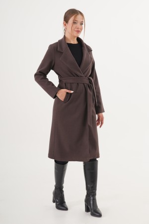 H3939-KAHVE-XL KAHVERENGI KABAN