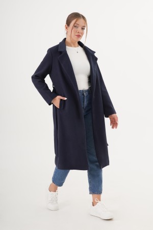 H3939-LACİVERT-L LACIVERT COAT