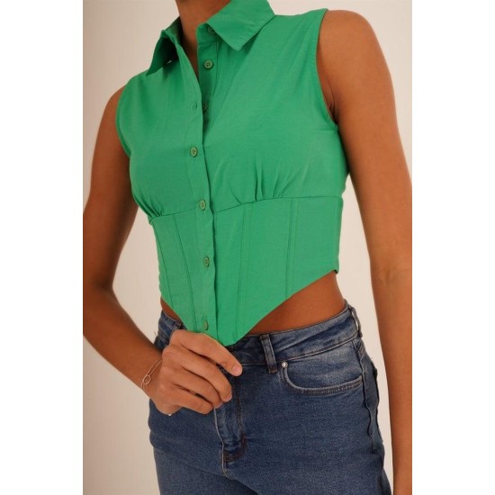 H4099-YEŞİL-S YEŞIL SHIRT