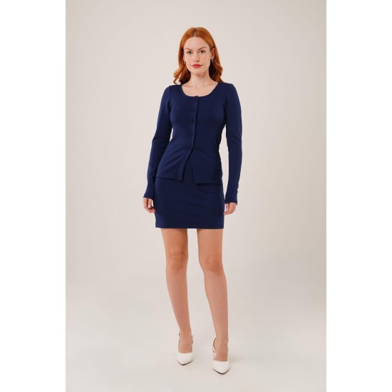 H4634-LACİVERT-M LACIVERT TAKIM