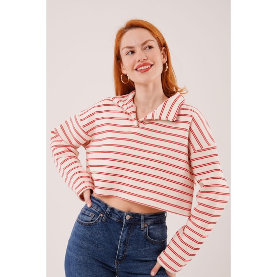 H4659-KIRMIZI-L KIRMIZI SWEAT