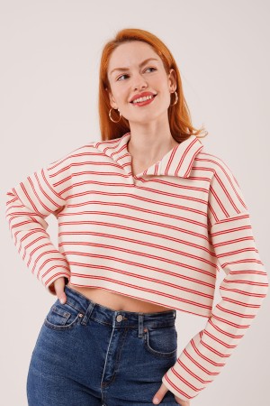 H4659-KIRMIZI-M KIRMIZI SWEAT