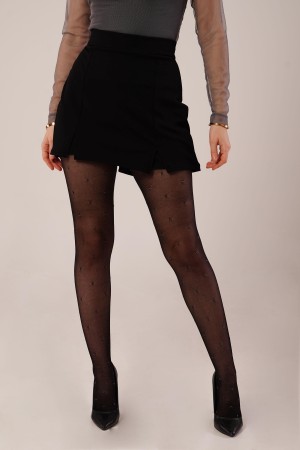 H4718-SİYAH-M SIYAH ETEK