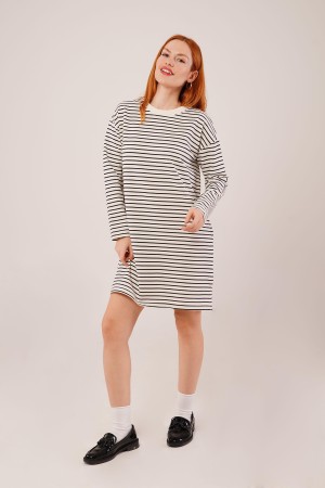 H4719-BEYAZ-M BEYAZ SWEAT