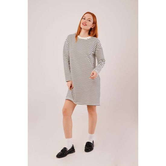 H4719-BEYAZ-M BEYAZ SWEAT