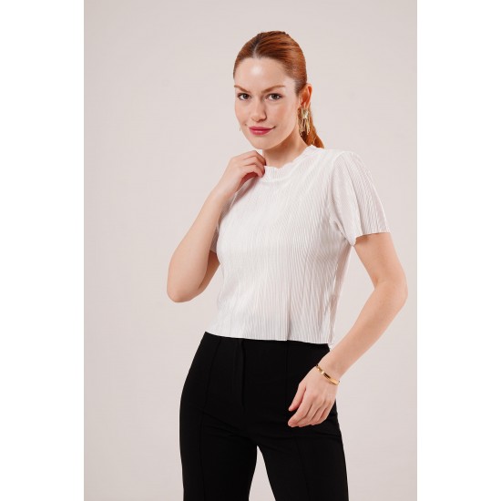 H4749-BEYAZ-M BEYAZ BLUZ