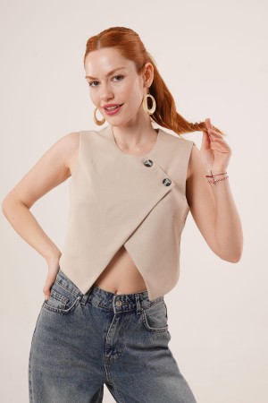 H4767-BEJ-L BEJ YELEK