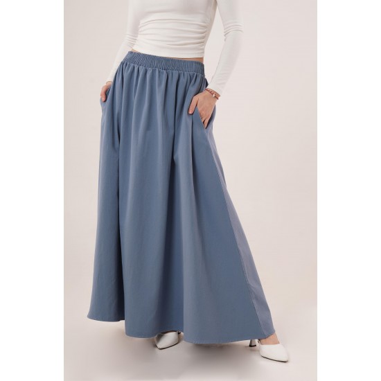 H4776-MAVİ-M MAVI ETEK