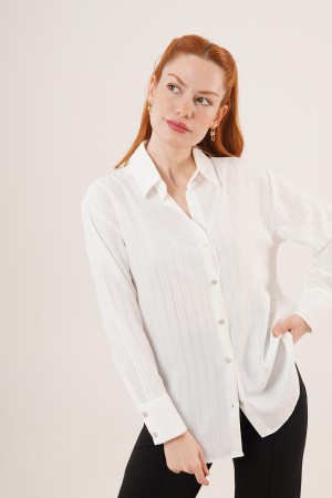 H4792-BEYAZ-S WHITE SHIRT