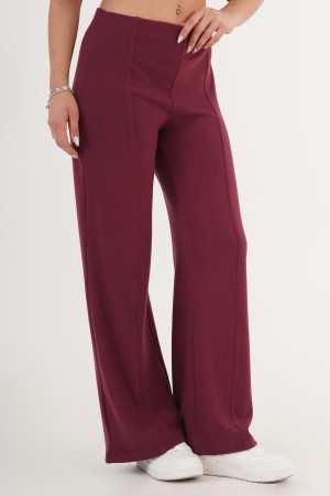 H4866-BORDO-S Burgundy TROUSERS