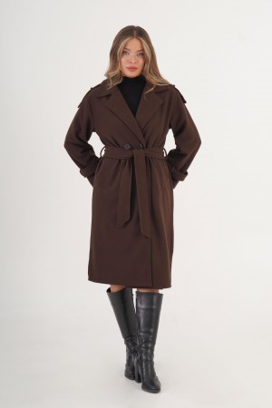 H4877-KAHVE-XL KAHVERENGI KABAN