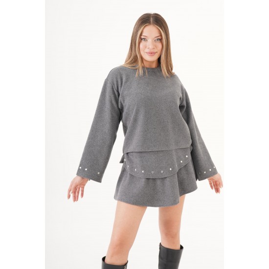 H4882-ANTRASİT-M ANTRASIT ETEK