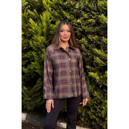 H4901-HAKİ-S HAKI TRENÇKOT