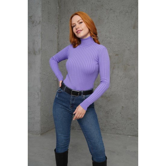 H6321-LİLA-STD LILA KAZAK