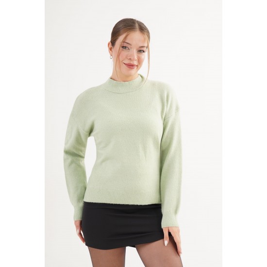 H6485-1-MİNT-STD "MINT YEŞILI" JUMPER