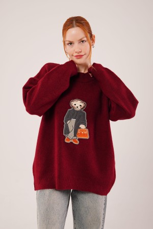 H6587-BORDO-STD BORDO KAZAK