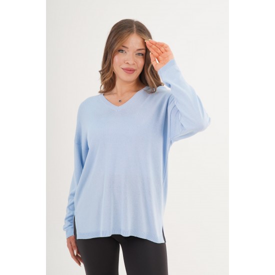 H6630-BEBEMAVİSİ-STD "BEBE MAVI" JUMPER